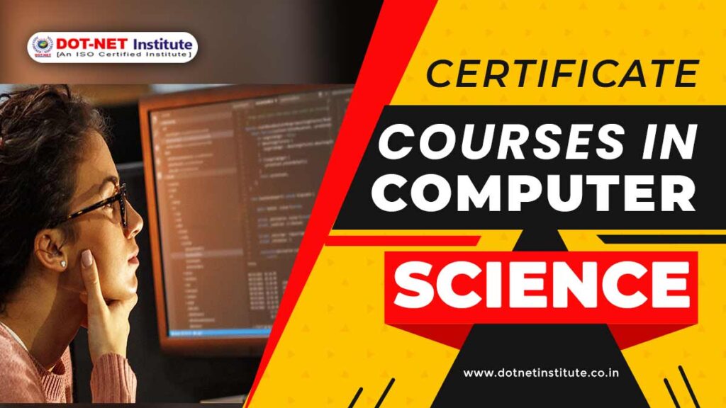 Certificate Courses in Computer science