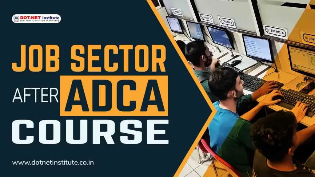 Job Sector After ADCA Course
