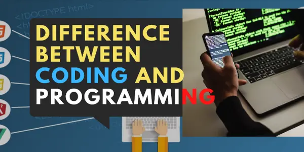 Difference between programming and coding