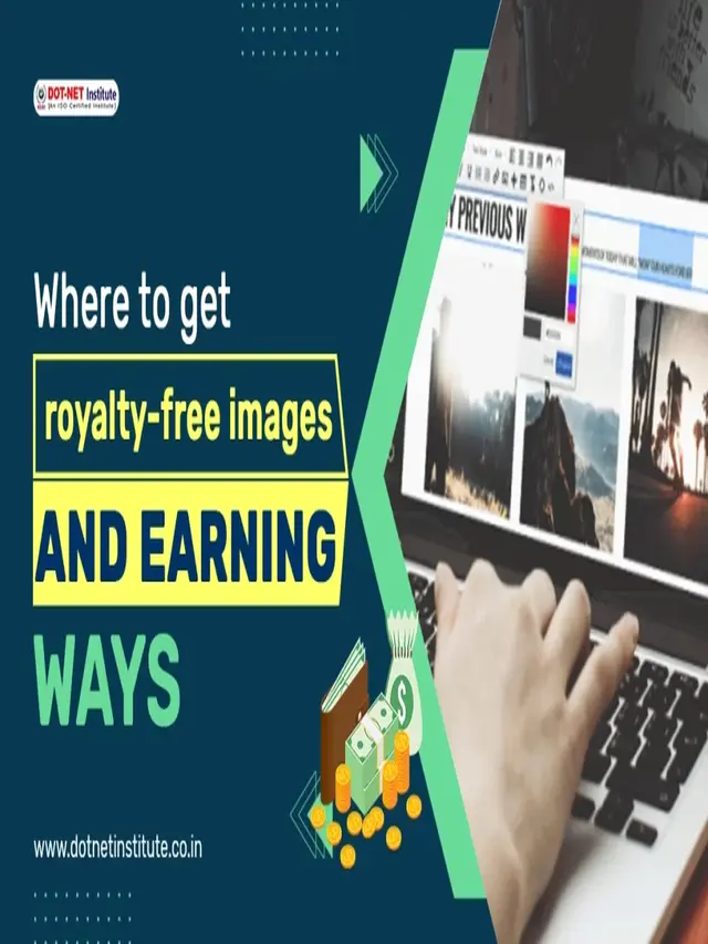 Where to get royalty free images and Earning ways