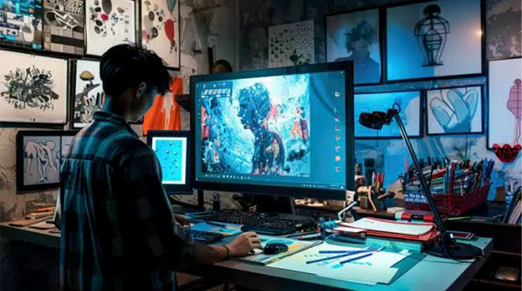 4. Graphic Designing + AI