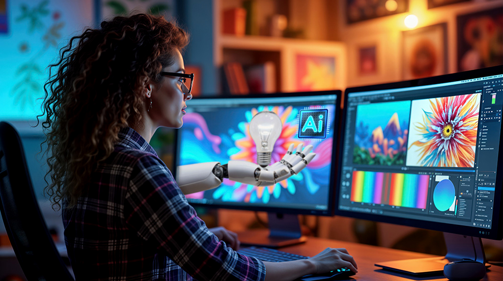3. Graphic Designer + AI Creator
