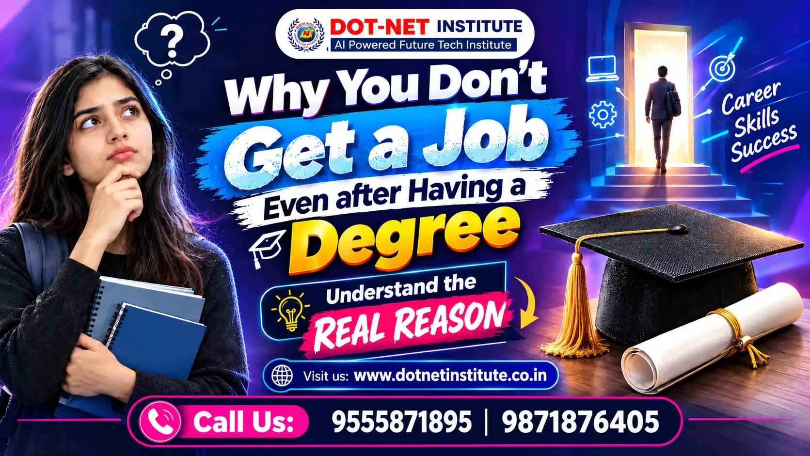 Why You Don't Get a Job Even after Having a Degree Understand the real reason